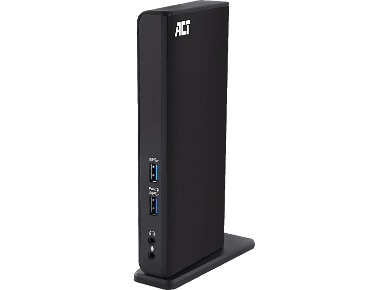 ACT USB Type-C dokkoló állomás, 2xHDMI, RJ45 Gigabit LAN, 2xUSB 3.2, 4xUSB 2.0, audio (AC7049)