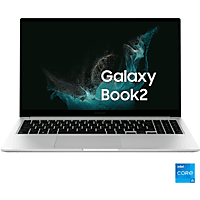 SAMSUNG Galaxy Book2, 15,6 pollici, processore Intel® Core™ i5, INTEL Iris Xe Graphics, 8 GB, SSD 512 GB, Silver