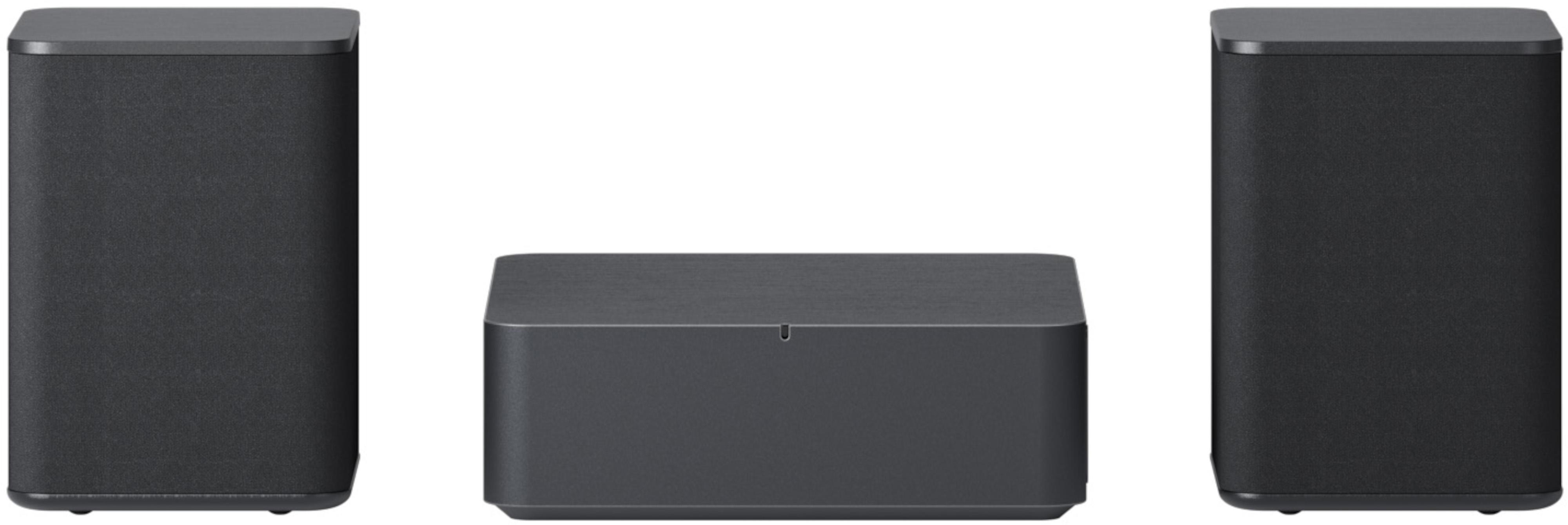 LG SPQ8-S Rücklautsprecher (2.0-Soundsystem, Steel Dark Silver)