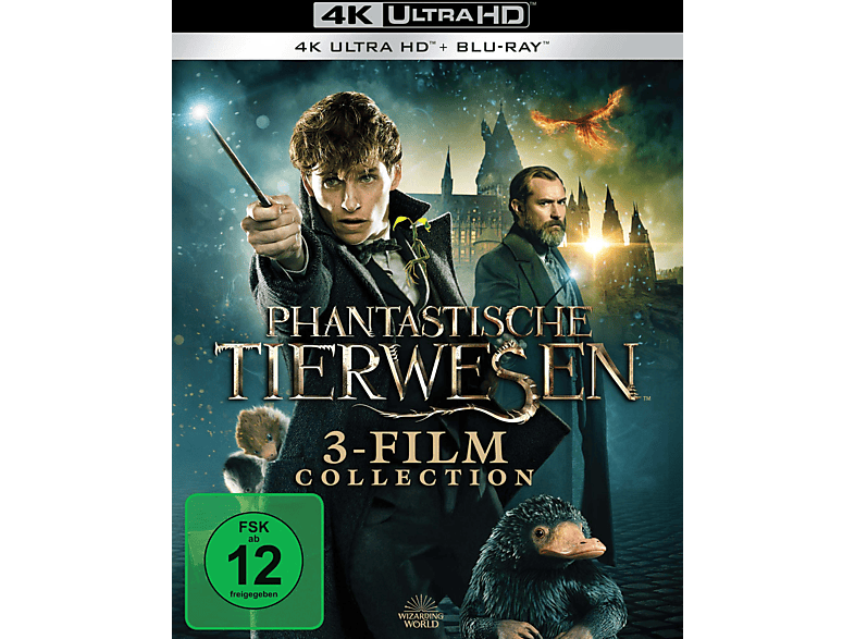 PHANTASTISCHE TIERWESEN 3FILM COLLECTION 4K Ultra HD Bluray + Bluray online kaufen MediaMarkt
