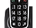 PROFOON Téléphone sans fil PDX-2728 Big Button Twin