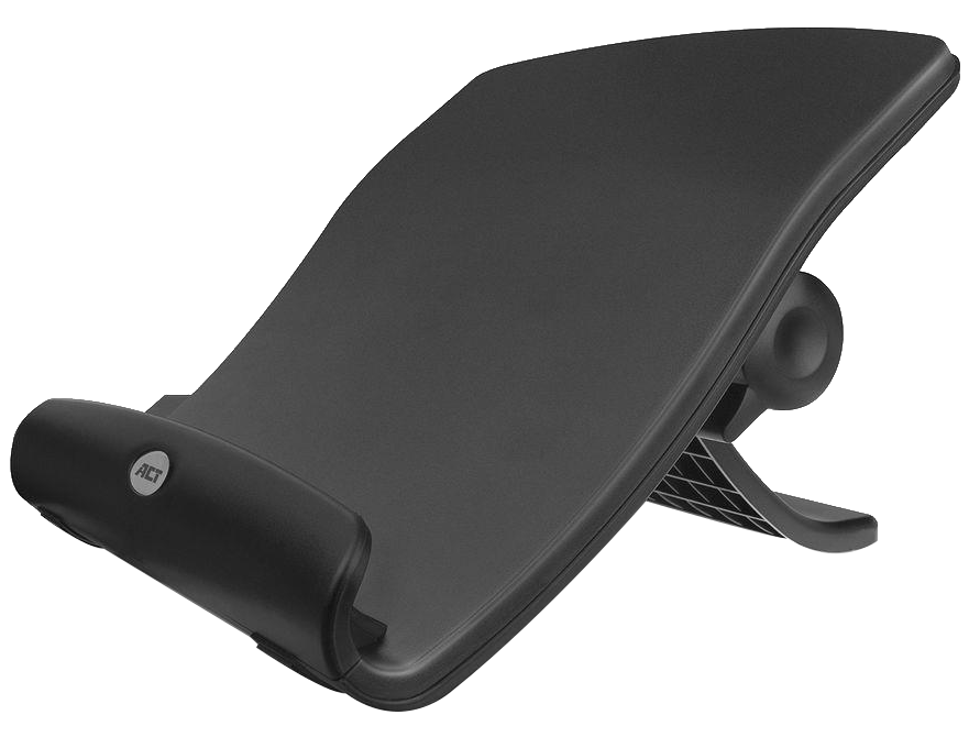 ACT notebook állvány, max 17" notebookhoz, 6 állítható fokozat, 4 db USB 2.0 HUB (AC8100)