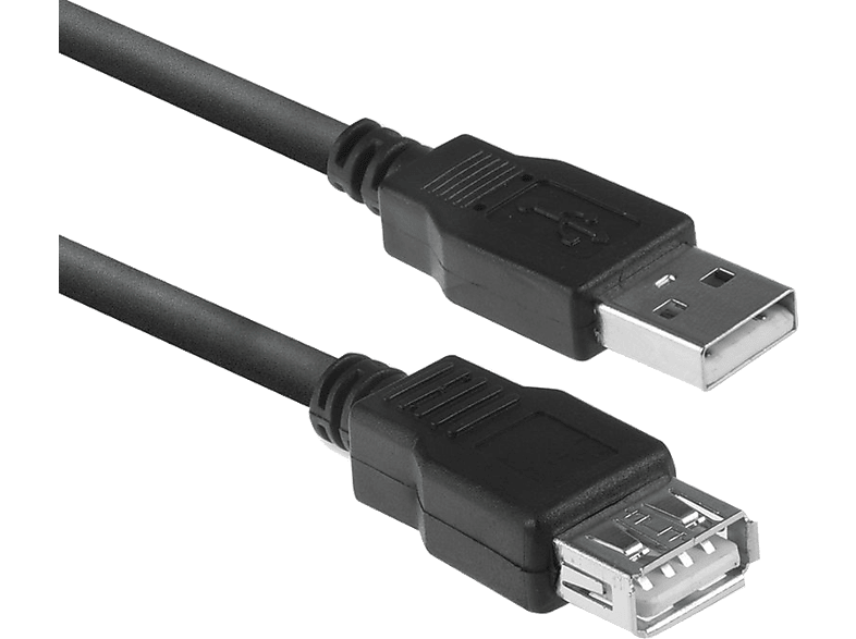 ACT USB 2.0 hosszabbító kábel, apa-anya, 3 méter (AC3043)