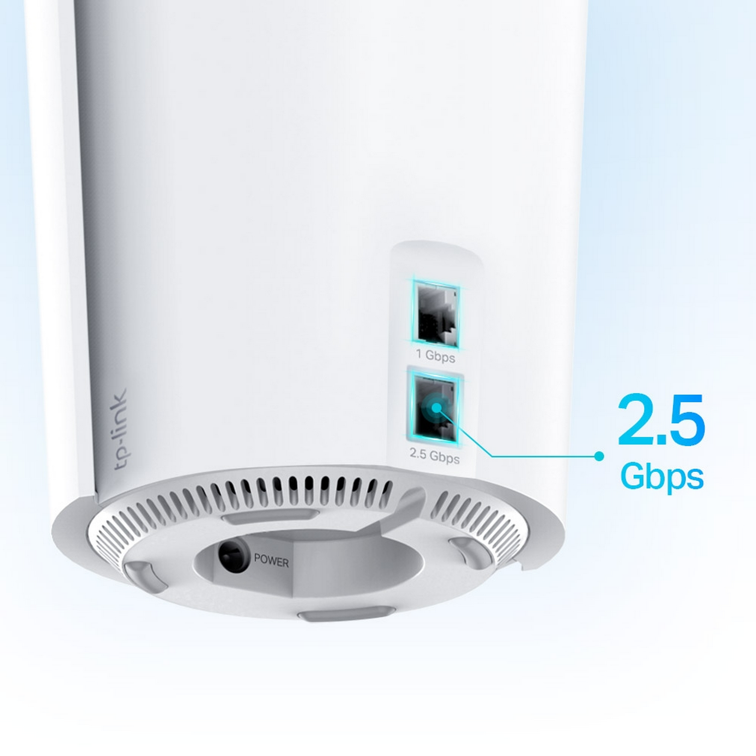 Router - TP-Link X90, Pack de 2, 2 Puertos Ethernet, Velocidad Transferencia 6600 Mbps, Mesh AX6600, Blanco