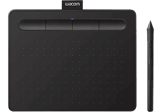 Tableta gráfica - Wacom CTL-6100K-B, Talla M, Lápiz, 4000 niveles presión, USB, Botones configurables, Negro