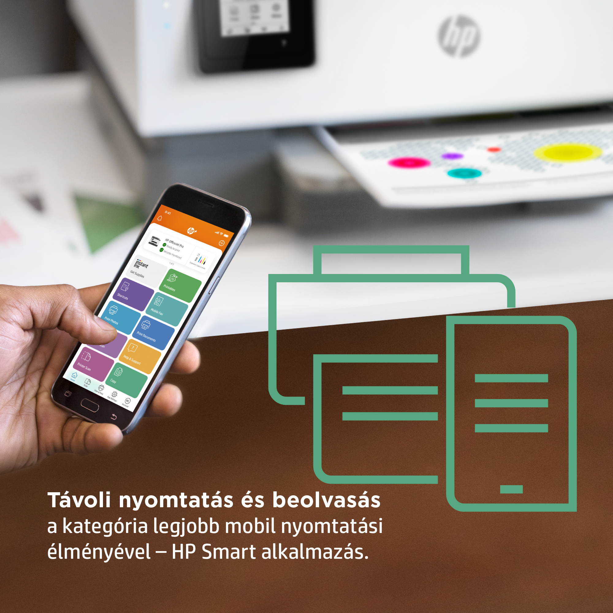 HP OfficeJet 8012E HP+, Instant Ink ready multifunkciós színes DUPLEX WiFi tintasugaras nyomtató (228F8B)