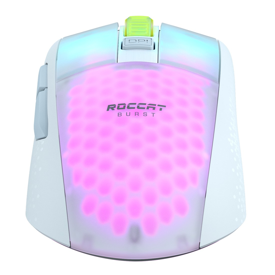 Air ROCCAT Pro Burst Weiß Gaming-Maus,