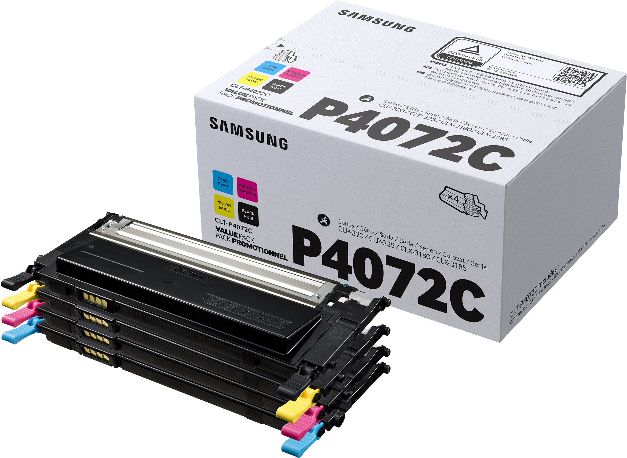 HP Tonerpatrone CLT-P4072C Rainbow Kit (SU382A)