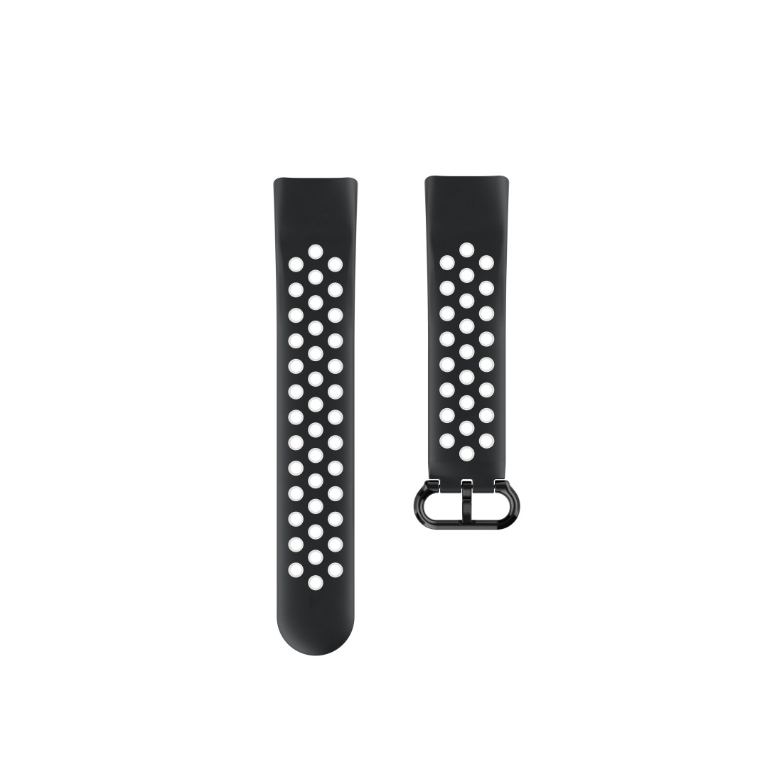 HAMA Sportarmband, Ersatzarmband, Grau/Schwarz Fitbit