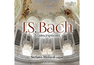 Stefano Molardi - J.S. BACH: TRANSCRIPTIONS  - (CD)