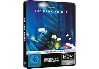 The Dark Knight - Lim. Steelbook 4K Ultra HD Blu-ray + Blu-ray