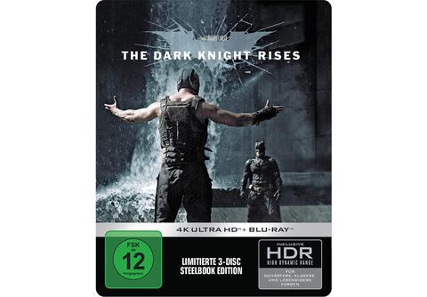 The Dark Knight Rises, Lim. Steelbook 4K Ultra HD Blu-ray + Blu-ray online  kaufen