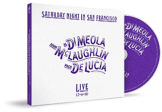 Al Di Meola, John McLaughlin, Paco de Lucía - Saturday Night In San Francisco (Digipak) (CD)