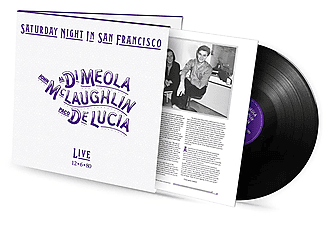 Al Di Meola, John McLaughlin, Paco de Lucía - Saturday Night In San Francisco (Gatefold) (Vinyl LP (nagylemez))