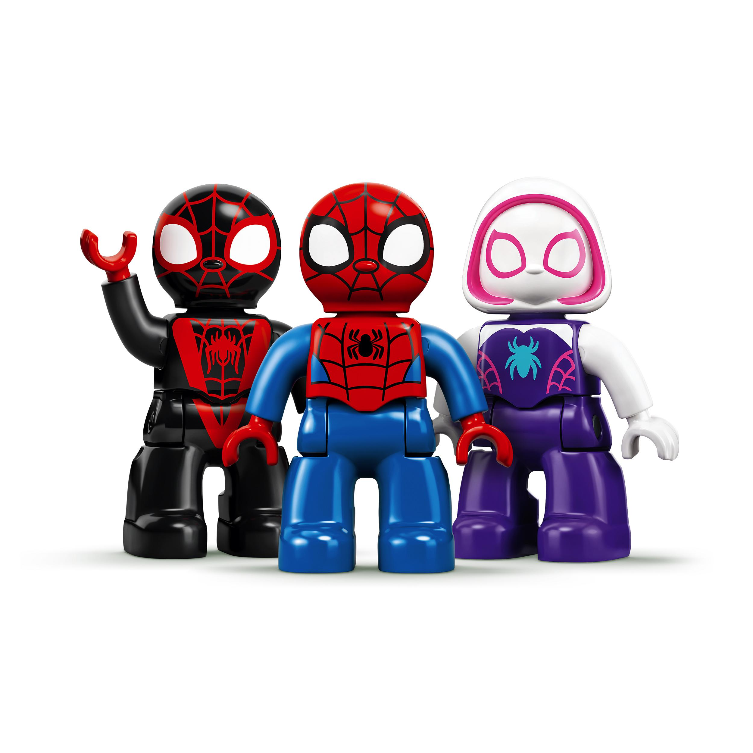 LEGO DUPLO Super Heroes 10940 Spider-Mans Hauptquartier Spielset, Mehrfarbig