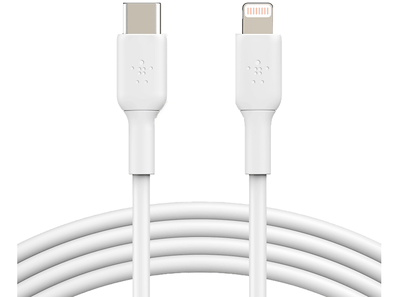 BELKIN 1 m Bc Lightning Usb-C Kablo Beyaz