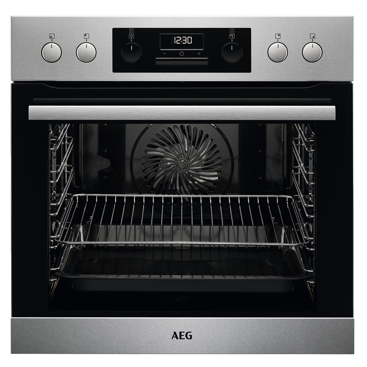 AEG HZ13M20I1R Serie 6000 mit SurroundCook Ringheißluftsystem (ohne Pyrolyse), Einbauherdset (Induktionskochfeld, A, 71 l)