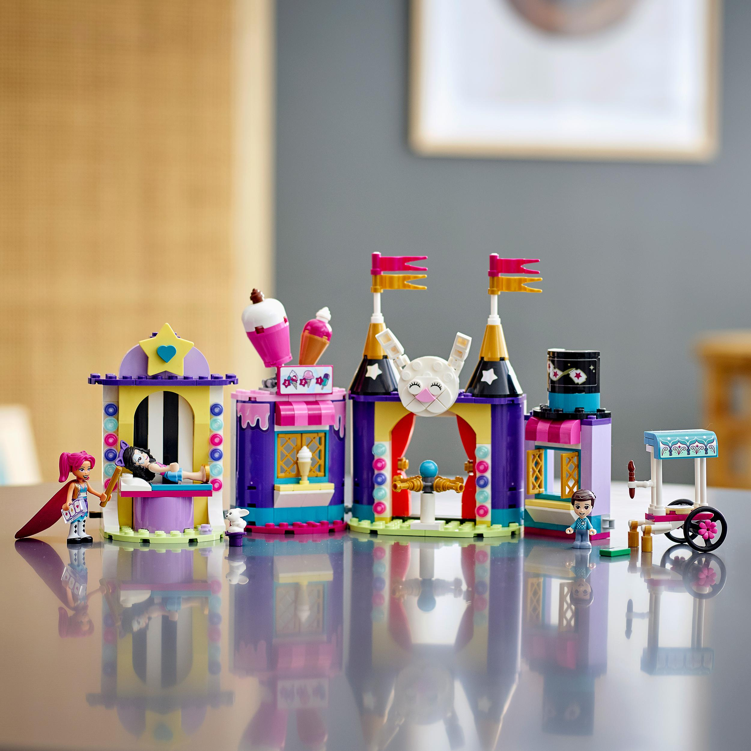 LEGO Friends 41687 Magische Jahrmarktbuden Bausatz, Mehrfarbig