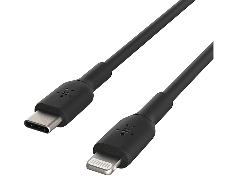 BELKIN BC Lightning to USB-C 1M Lightning Kablo Siyah_1