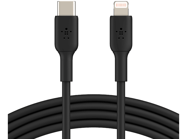 BELKIN Bc Lightning Den Usb-C Kablo 1 m Siyah