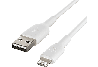 BELKIN 2m Apple Lightning Hızlı Şarj ve Data Kablosu Beyaz_1