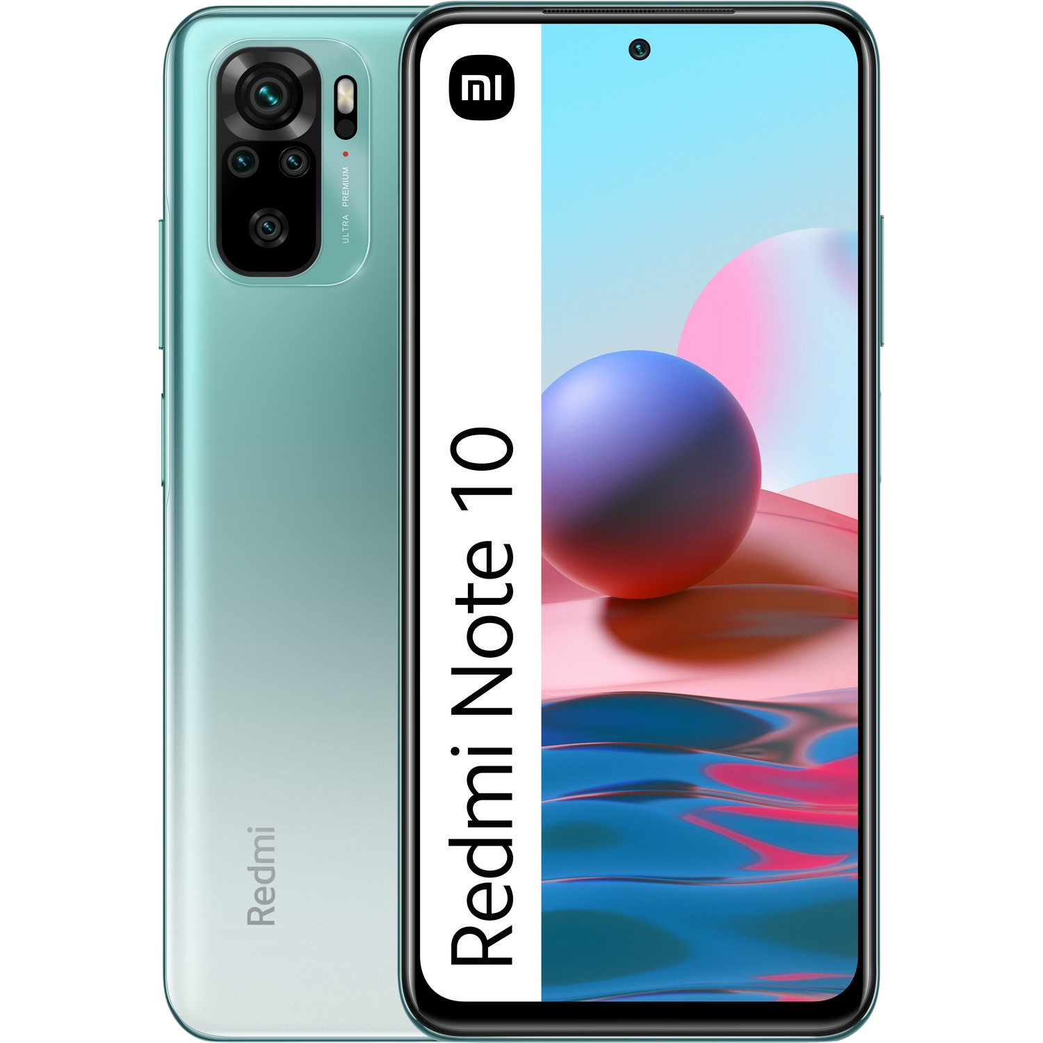 Móvil - Xiaomi Redmi Note 10, Verde, 128 GB, 4 GB RAM, 6.43" Full HD+, Snapdragon™ 678, 5260 mAh, Android