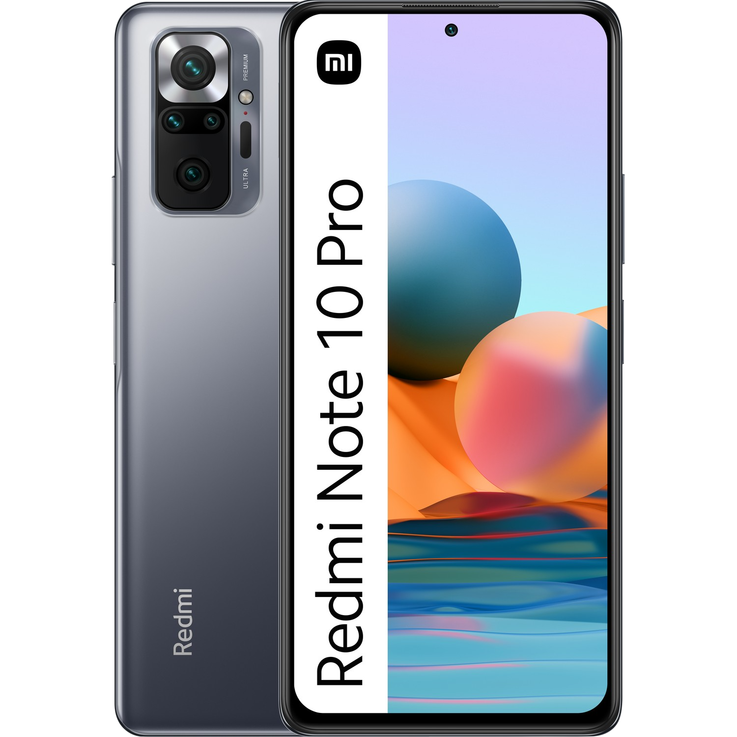 Móvil - Xiaomi Redmi Note 10 Pro, Gris, 128 GB, 8 GB RAM, 6.67" FHD+, Snapdragon™ 732G, 5020 mAh, Android 11