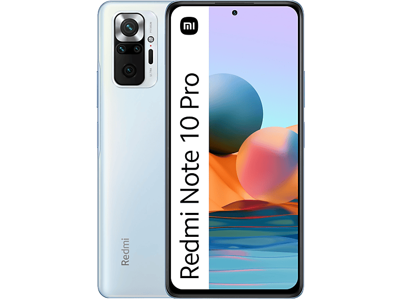 Móvil | Xiaomi Redmi Note 10 Pro, Azul, 128 GB, 8 GB RAM, 6.67