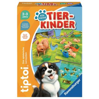 TIPTOI tiptoi® Alle meine Tierkinder Spielset, Mehrfarbig