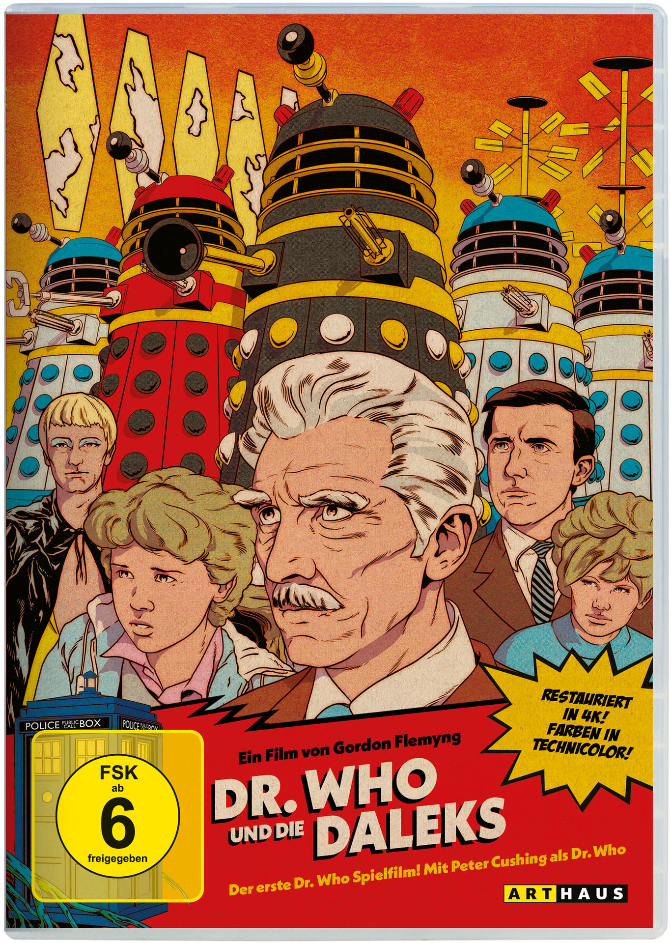 Daleks Dr. Who und DVD die
