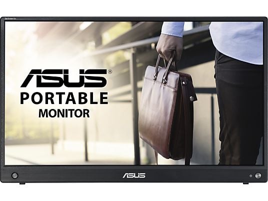 ASUS ZenScreen Go MB16AWP - Monitor portatile, 15.6 ", Full-HD, 60 Hz, Nero