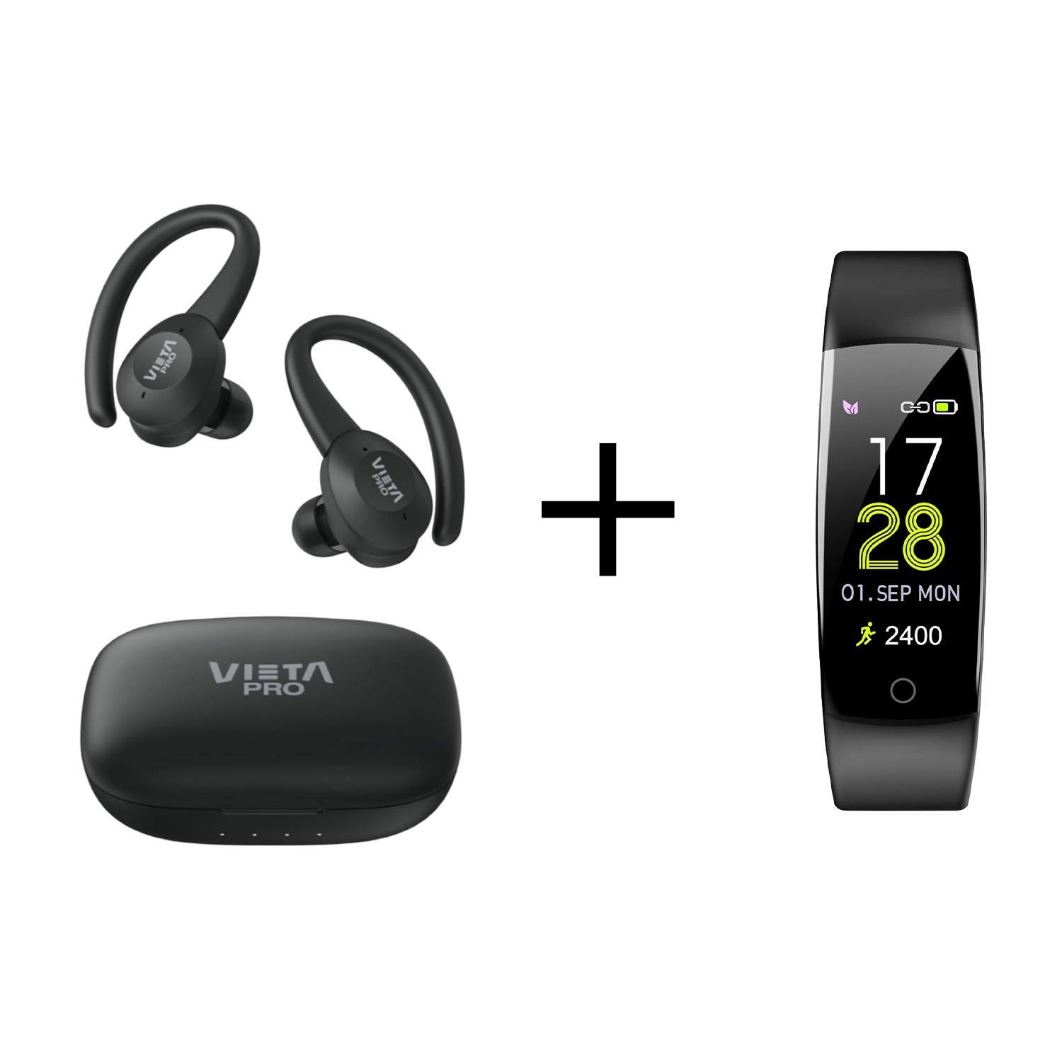 Auricular squid vieta pro sq20bk shops bluetooth 5.0 negro