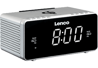 LENCO CR-550SI Órásrádió, ezüst