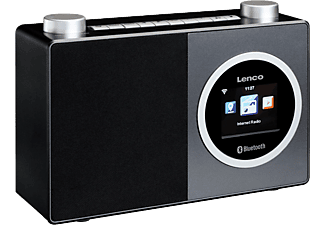 LENCO DIR-70BK Bluetooth internetrádió, fekete