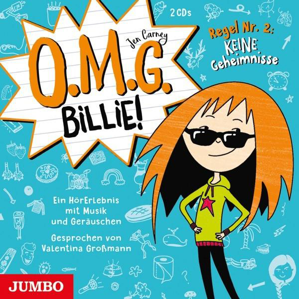 Jen Carney - Geheimnisse Nr.2: (CD) - Keine O.M.G.-Billie!-Regel