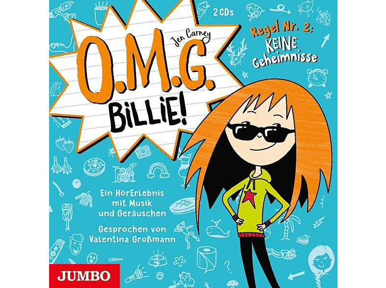 Jen Carney - O.M.G.-Billie!-Regel Nr.2: Keine Geheimnisse  - (CD)