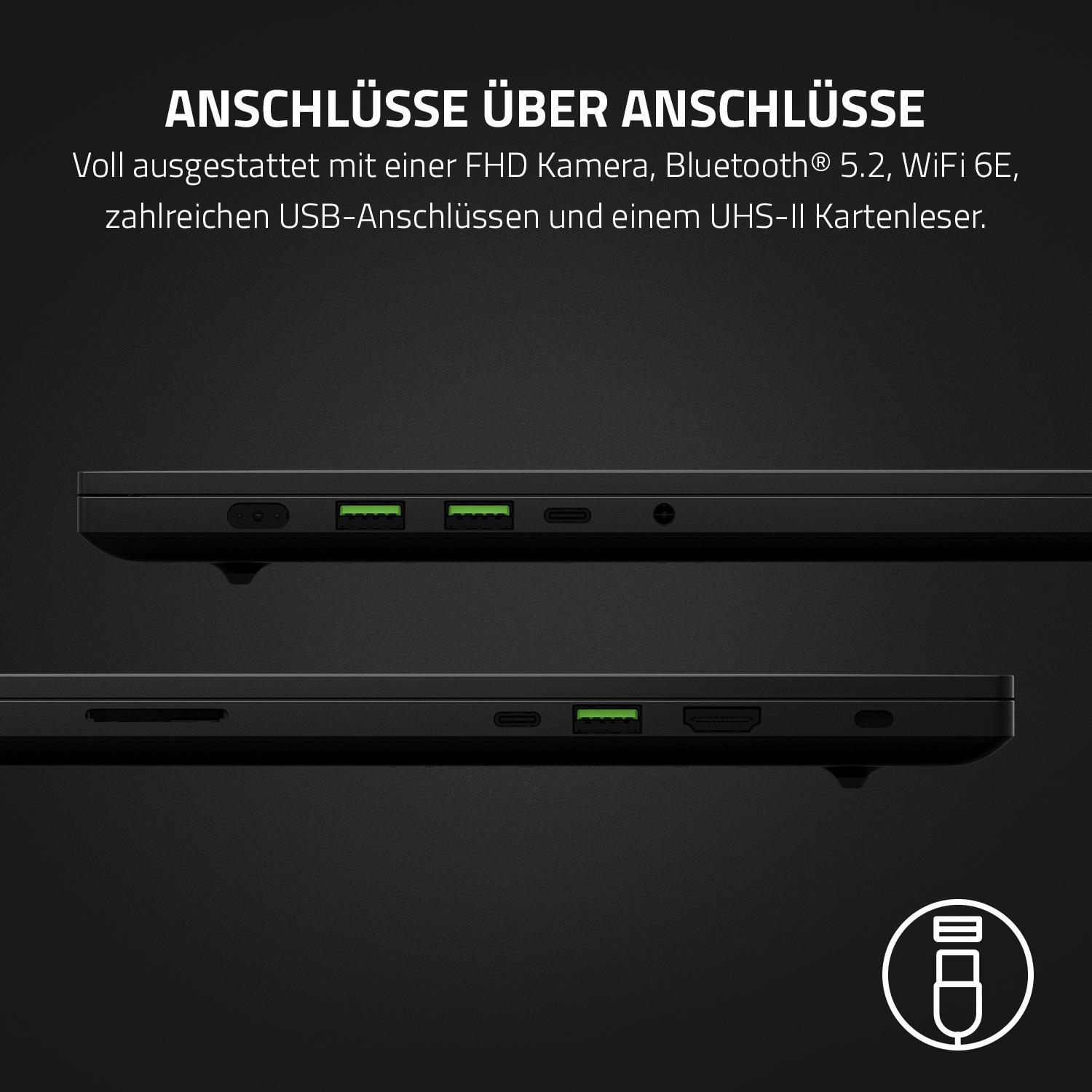 RAZER RAZER BLADE 15 - 15 Zoll - Intel® Core™ i7 i7-12800H - 16 GB - 1 TB - NVIDIA GeForce RTX™ 3070 Ti - Windows 11 Home