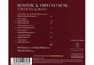Noemi Gyori Gergely Maderas Alexand - Romantic And Virtuoso Music  - (CD)