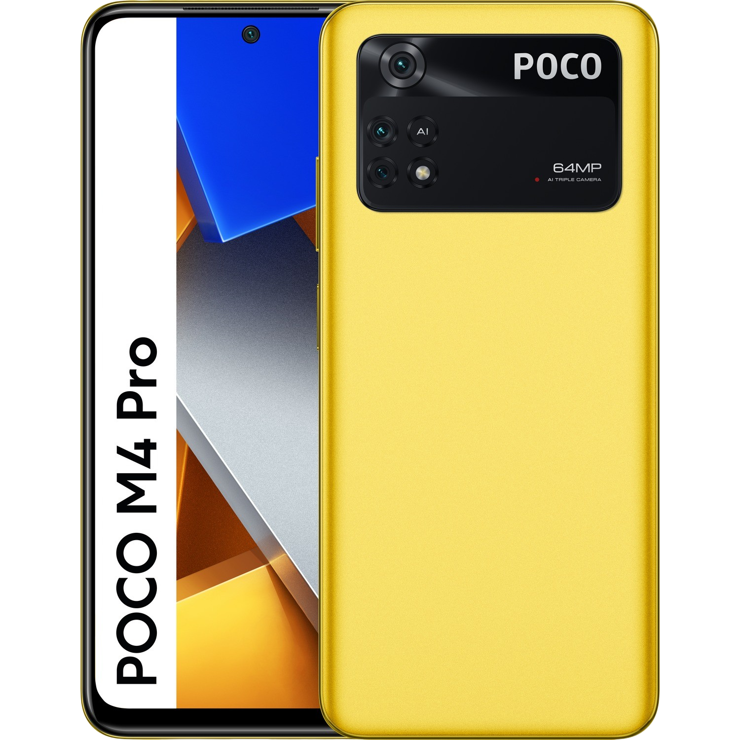 Poco M4 Pro amarillo 256 gb 8 ram 6.43 fhd+ mediatek helio g96 5000 mah android 11 xiaomi 4g color yellow de memoria pantalla amoled 6.43. 64mp 33w