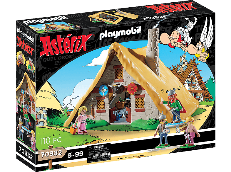 Spielset, des Asterix: 70932 Hütte Majestix PLAYMOBIL Mehrfarbig