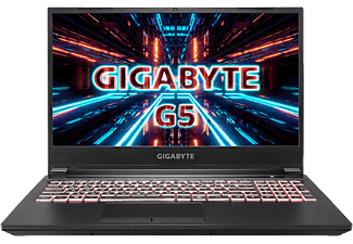 GIGABYTE Gaming Notebook G5 KD-52, i5-11400H, 16GB RAM, 512GB SSD, RTX3060, 15.6 Zoll FHD, FreeDOS, Schwarz