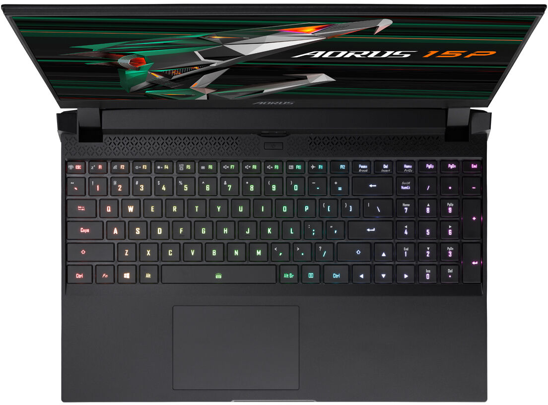 GIGABYTE Gaming Notebook AORUS 15P XD-73, i7-11800H, 16GB RAM, 1TB SSD, RTX3070, 15.6 Zoll FHD 240Hz, Grau Gaming Notebook, 15,6 Zoll, Full-HD, Intel® Core™ i7-11800H Prozessor (24 MB Cache, bis zu 4.60 GHz), 16 GB, 1000 GB SSD, Windows 11 Home