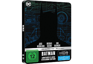 BATMAN Limitierte Steelbook Edition 4K Ultra HD Blu-ray + Blu-ray
