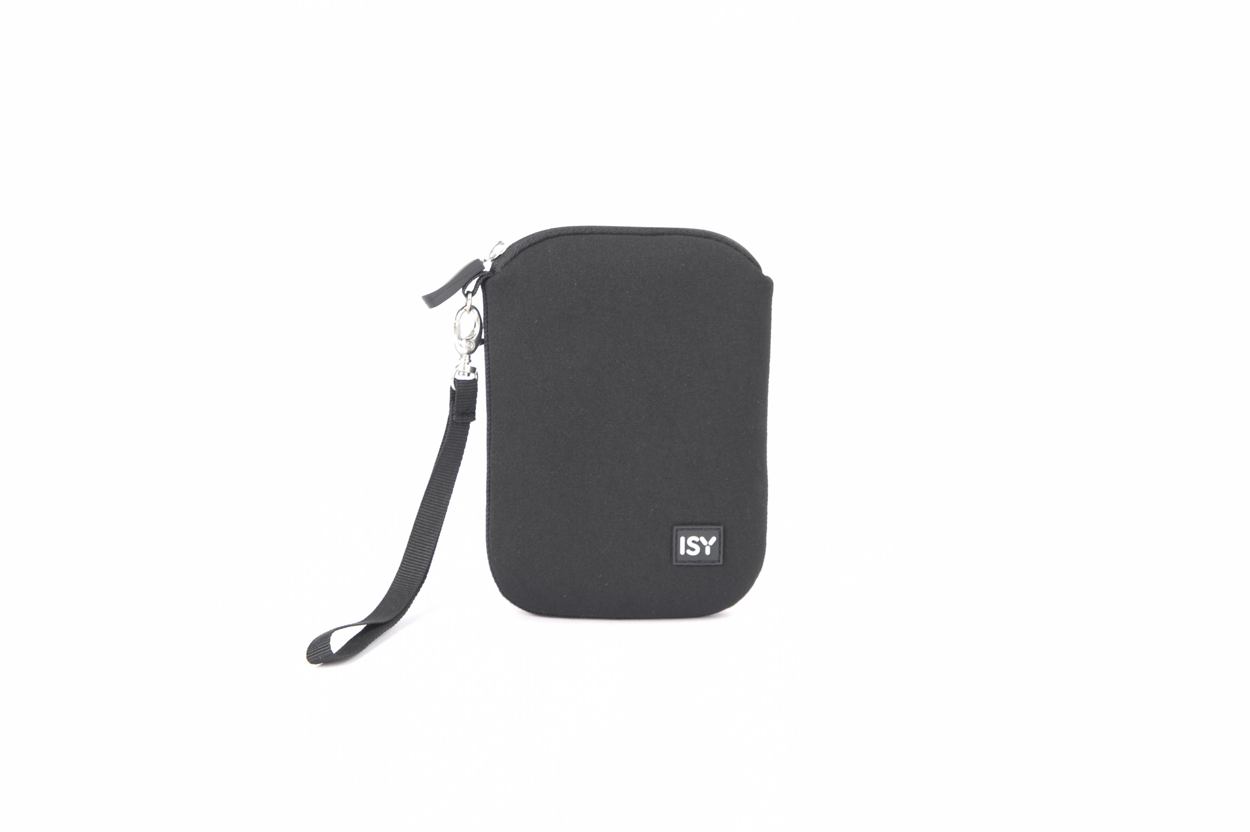 ISY IDB-1400 HDD, Sleeve für externe 2.5 Zoll Festplatten Hülle Schwarz