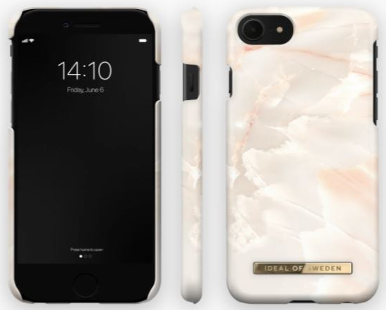 IDEAL OF SWEDEN Cover Fashion iPhone 8 / 7 / 6 / 6s / SE Rose Pearl Marble (DS FC257-IP876)