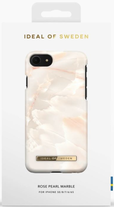 IDEAL OF SWEDEN Cover Fashion iPhone 8 / 7 / 6 / 6s / SE Rose Pearl Marble (DS FC257-IP876)