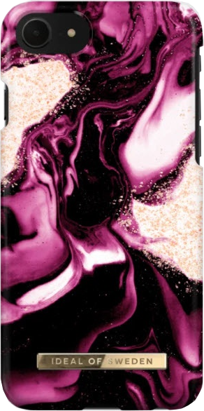 IDEAL OF SWEDEN Cover Fashion iPhone 8 / 7 / 6 / 6s / SE Golden Ruby Marble (DS FC319-IP876)