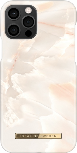IDEAL OF SWEDEN Cover Fashion iPhone 12 Rose Pearl Marble (DS FC257-IP12)