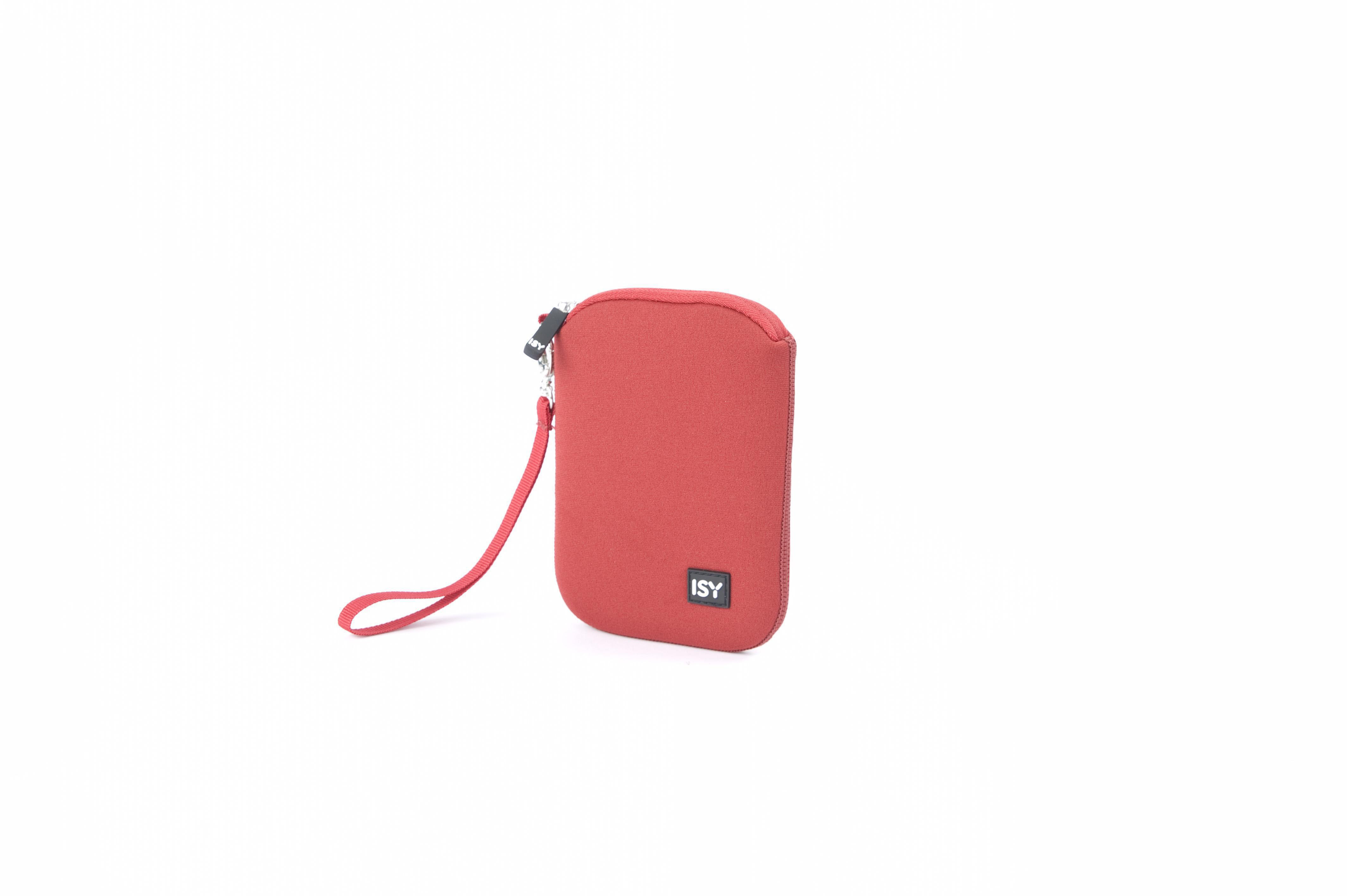 ISY IDB-1500 Sleeve für externe 2.5 Hülle Rot Zoll Festplatten