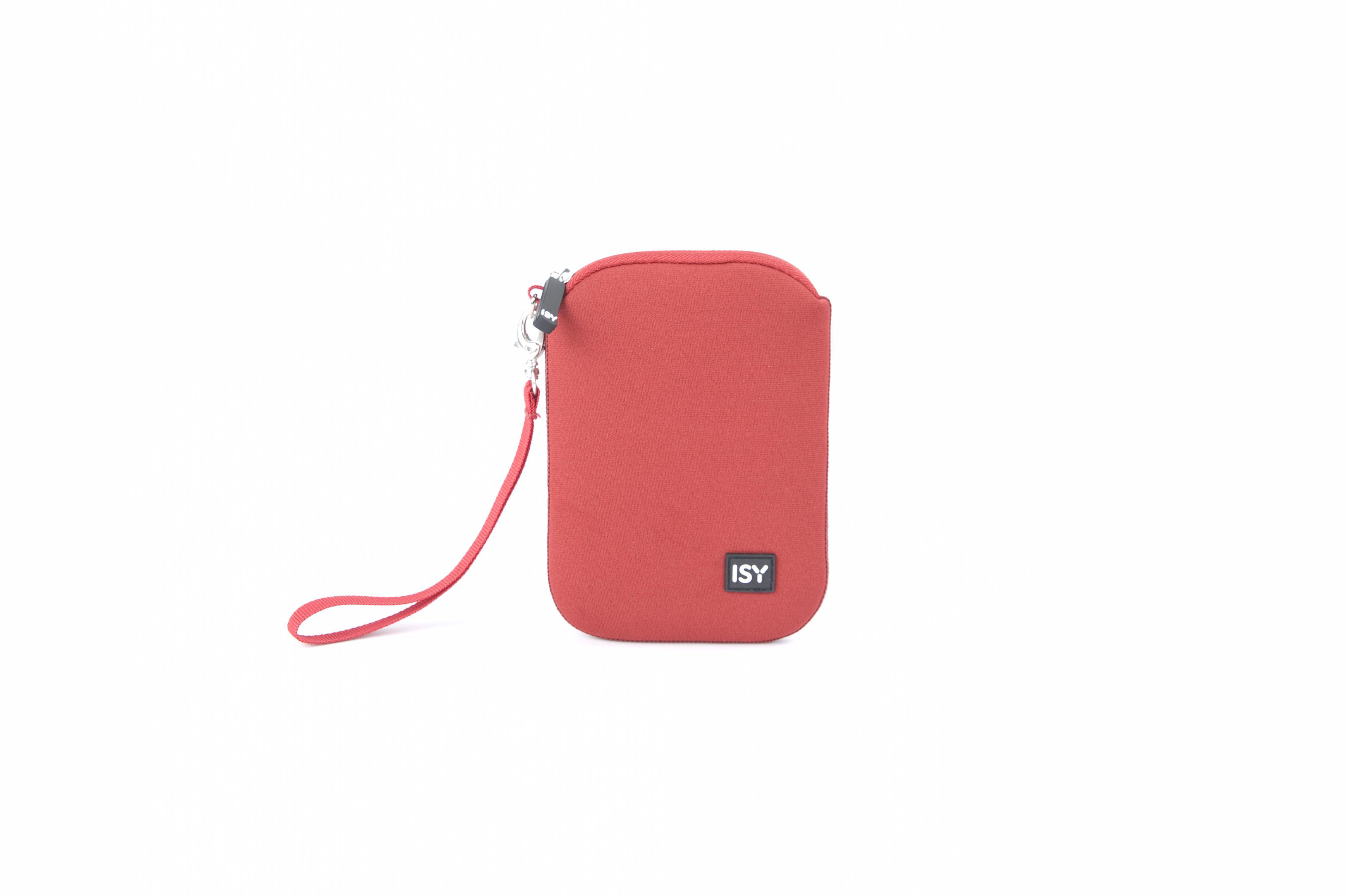ISY IDB-1500 Sleeve Festplatten 2.5 Hülle externe für Rot Zoll